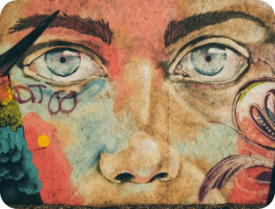 Title of the painting, Name and Surname of the author