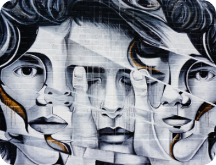 Title of the painting, Name and Surname of the author