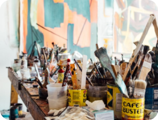 Title of the painting, Name and Surname of the author